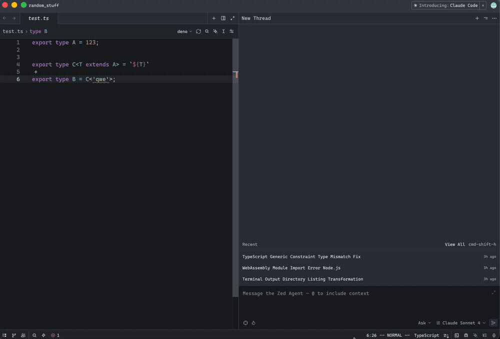 Add Code Errors to Agent Context with @diagnostics
