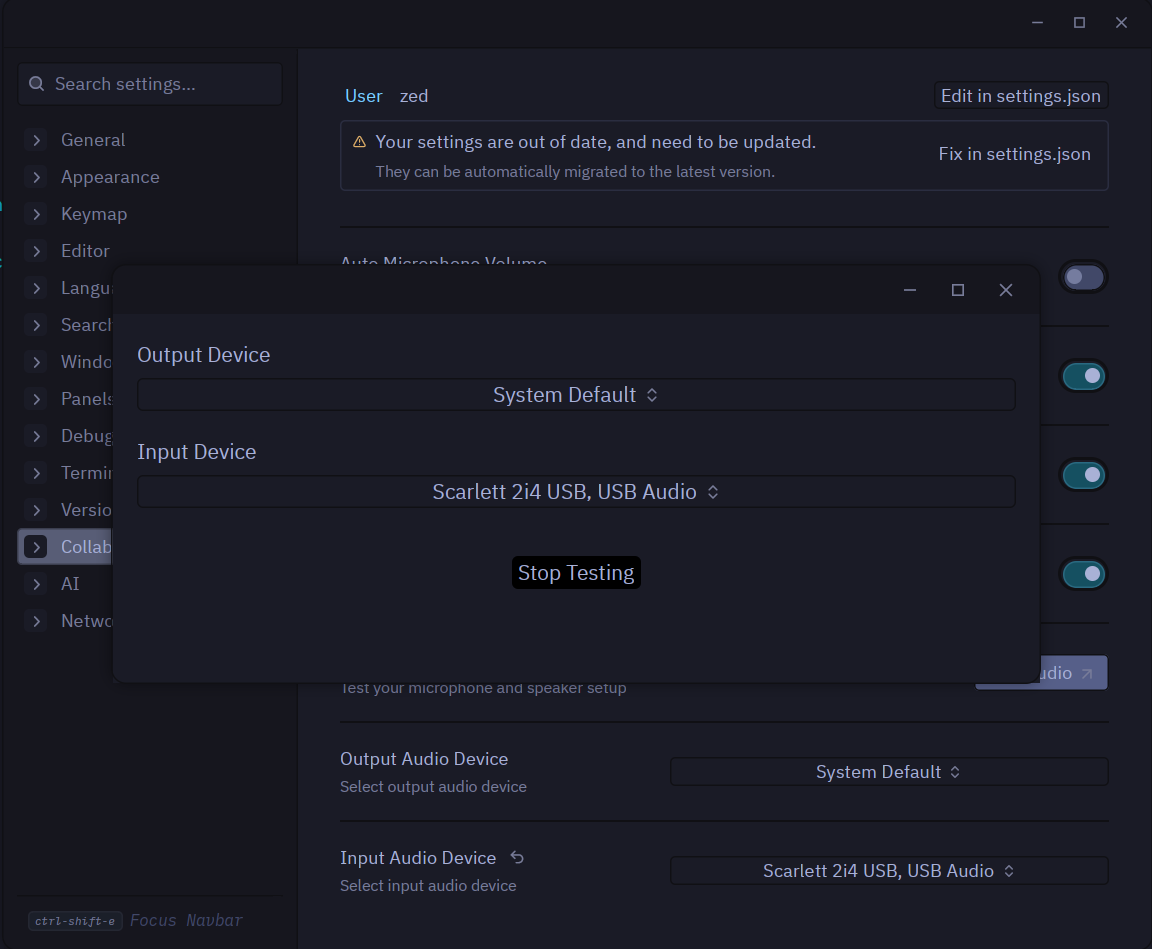 Select and Test Audio Devices for Collaboration